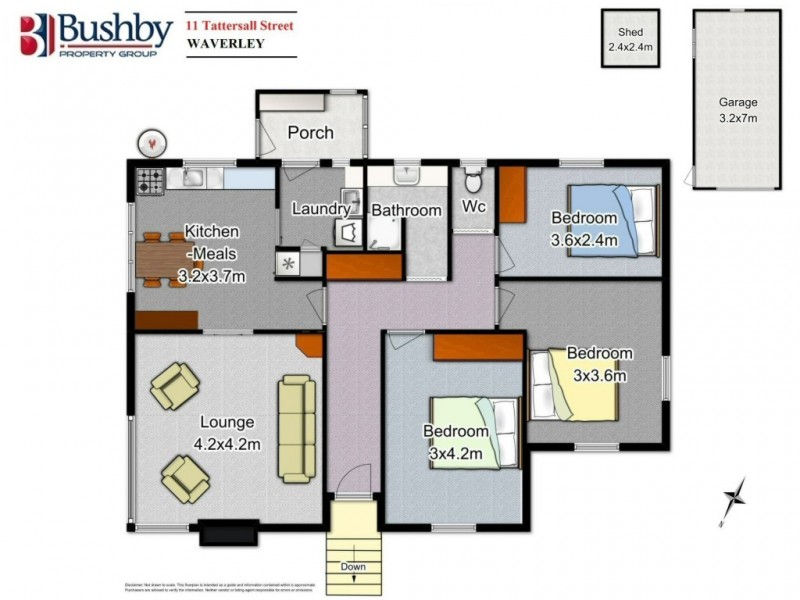 11 Tattersall Street, Waverley TAS 7250 Floorplan