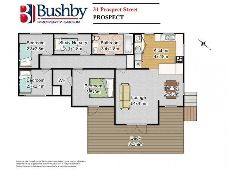 31 Prospect Street, Prospect TAS 7250 Floorplan