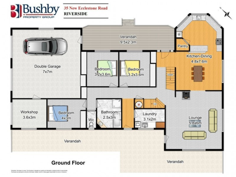 35 New Ecclestone Road, Riverside TAS 7250 Floorplan