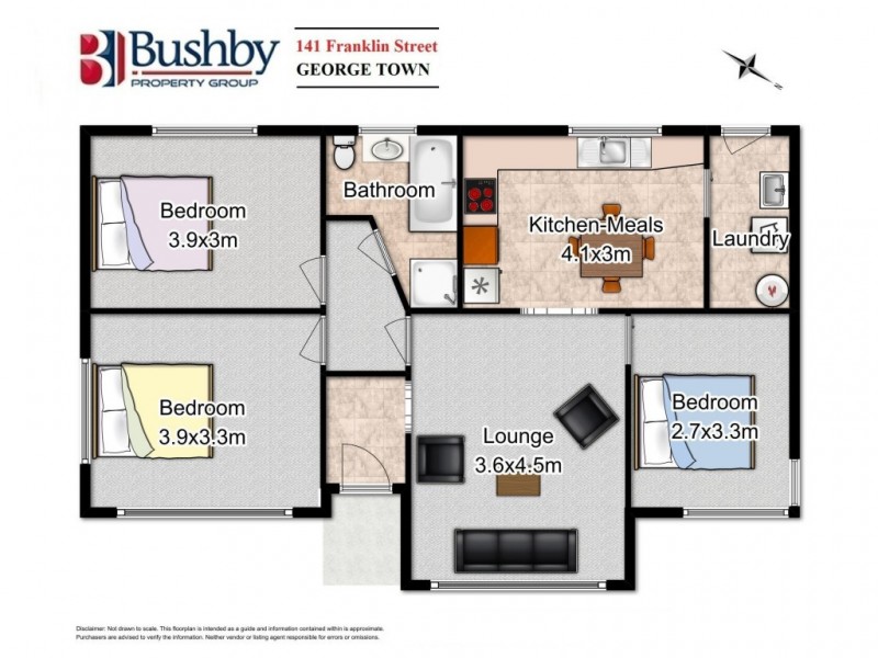 141 Franklin Street, George Town TAS 7253 Floorplan