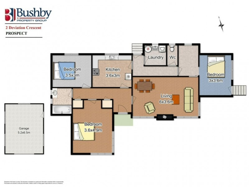 2 Deviation Crescent, Prospect TAS 7250 Floorplan
