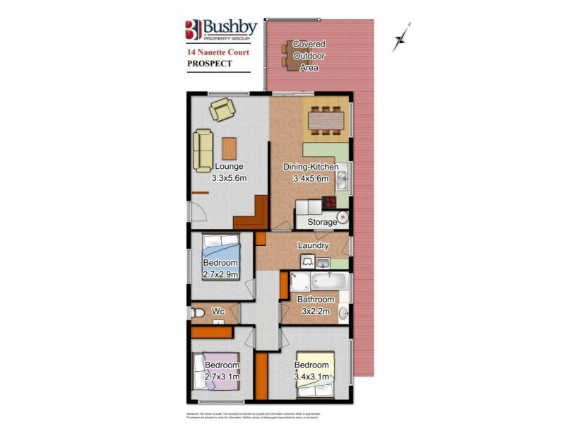 14 Nanette Court, Prospect TAS 7250 Floorplan