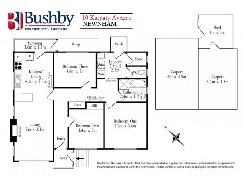 10 Karpaty Avenue., Newnham TAS 7248 Floorplan
