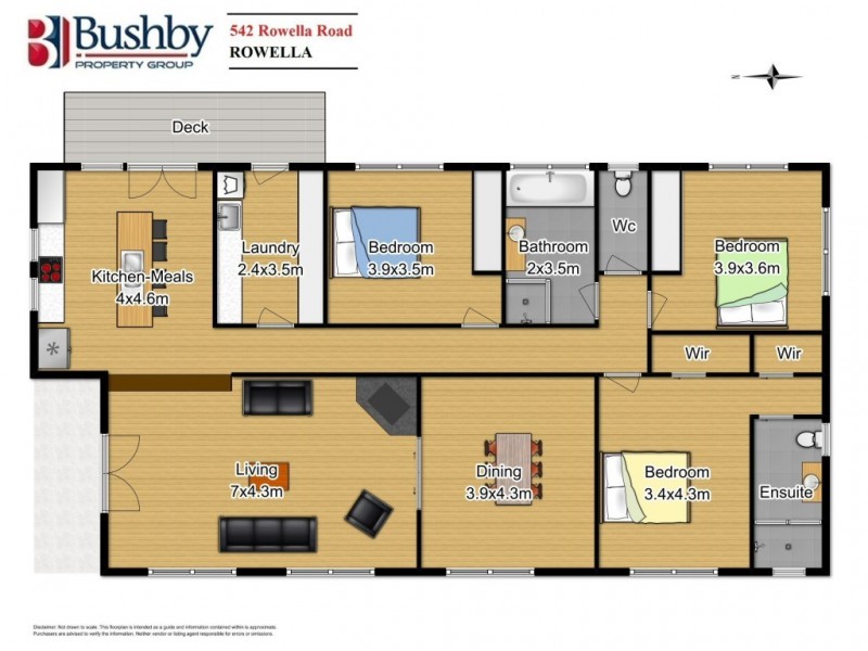 542 Rowella Road, Rowella TAS 7270 Floorplan