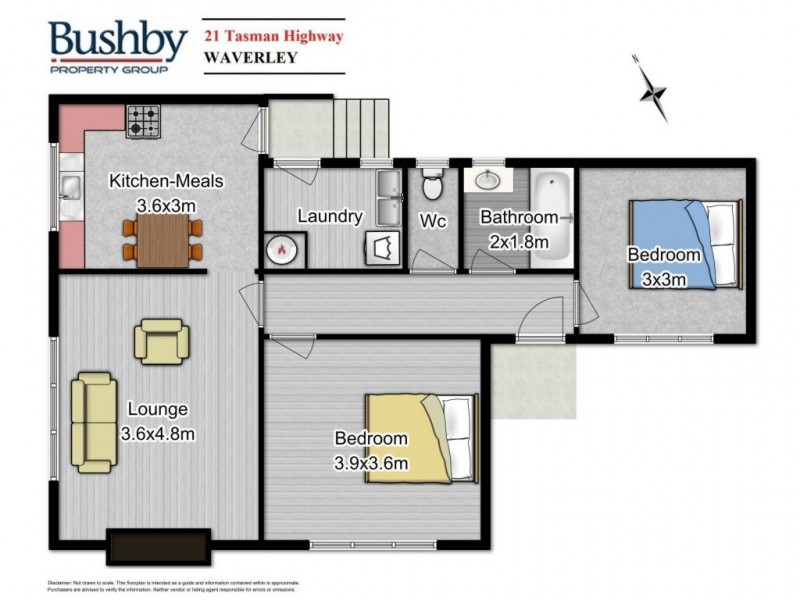 21 Tasman Highway, Waverley TAS 7250 Floorplan