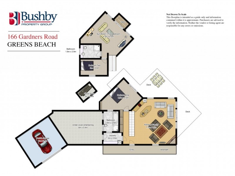 166 Gardners Road, Greens Beach TAS 7270 Floorplan