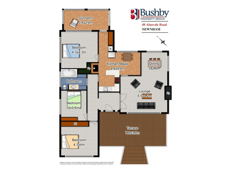 48 Alanvale Road, Newnham TAS 7248 Floorplan