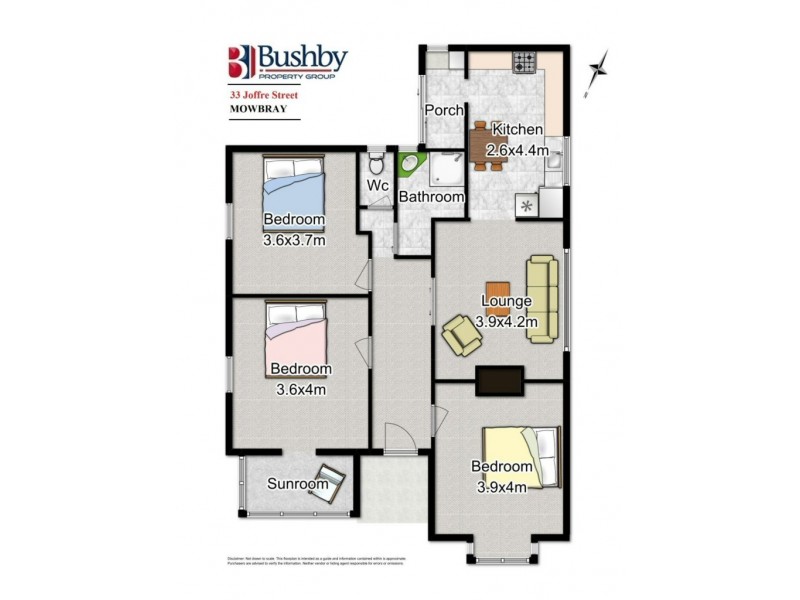 33 Joffre Street, Mowbray TAS 7248 Floorplan