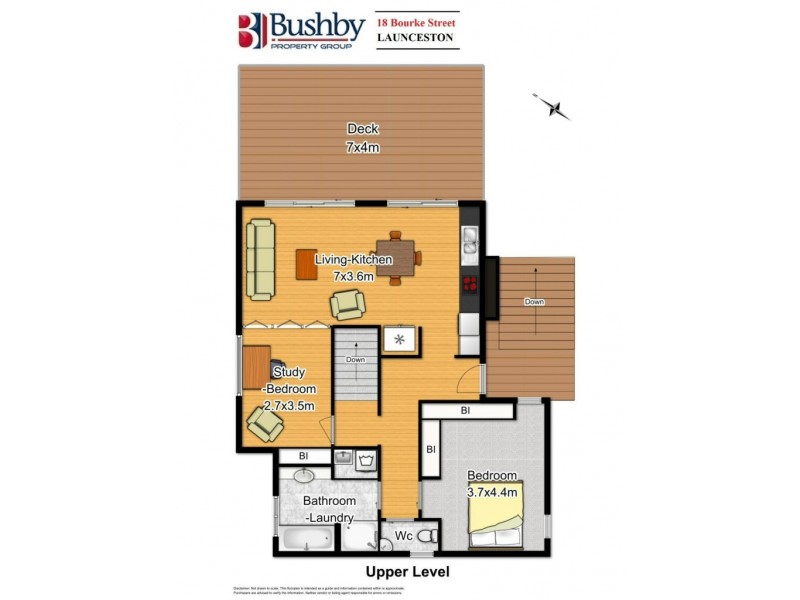 18 Bourke Street, Launceston TAS 7250 Floorplan