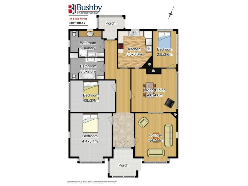 48 Foch Street, Mowbray TAS 7248 Floorplan