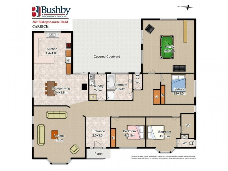 369 Bishopsbourne Road, Carrick TAS 7291 Floorplan