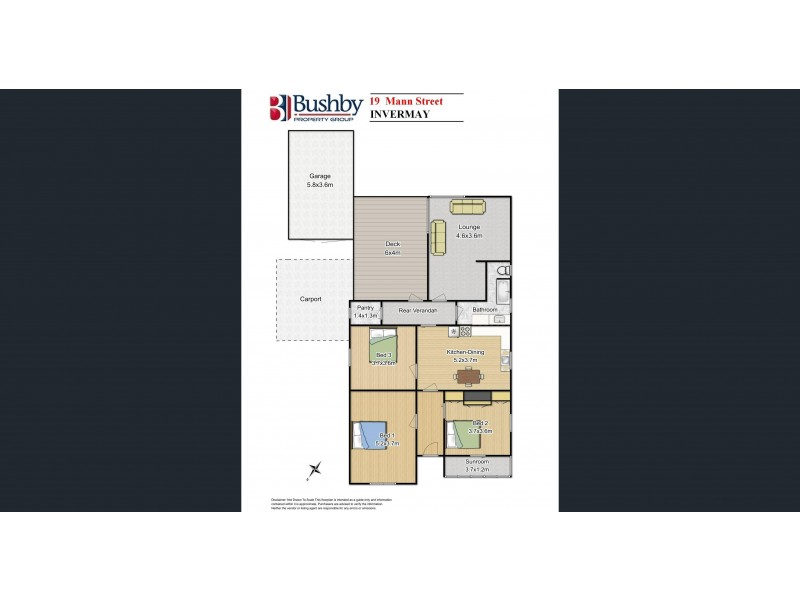 19 Mann Street, Invermay TAS 7248 Floorplan