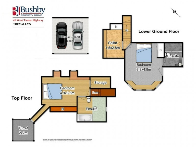 41 West Tamar Road, Trevallyn TAS 7250 Floorplan