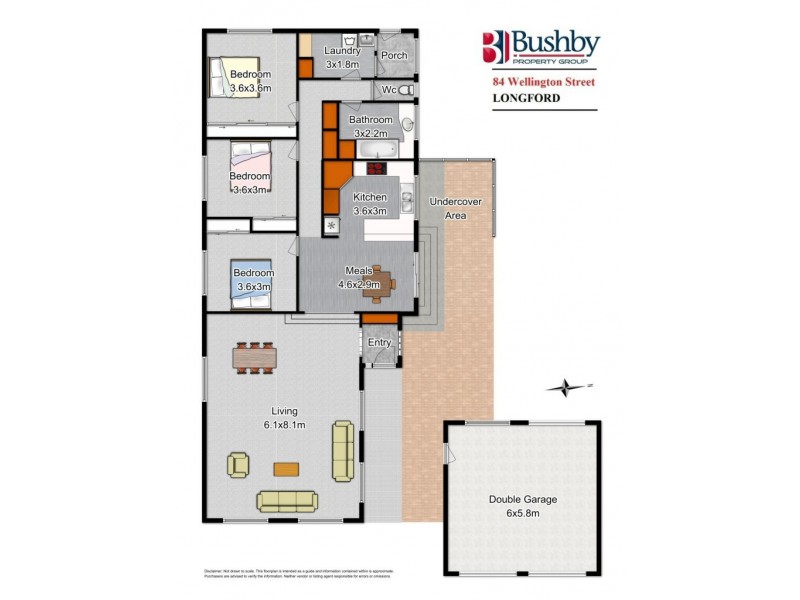 84 Wellington Street, Longford TAS 7301 Floorplan