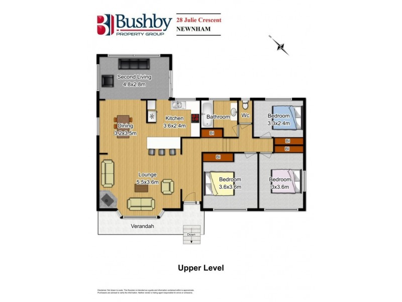 28 Julie Crescent, Newnham TAS 7248 Floorplan