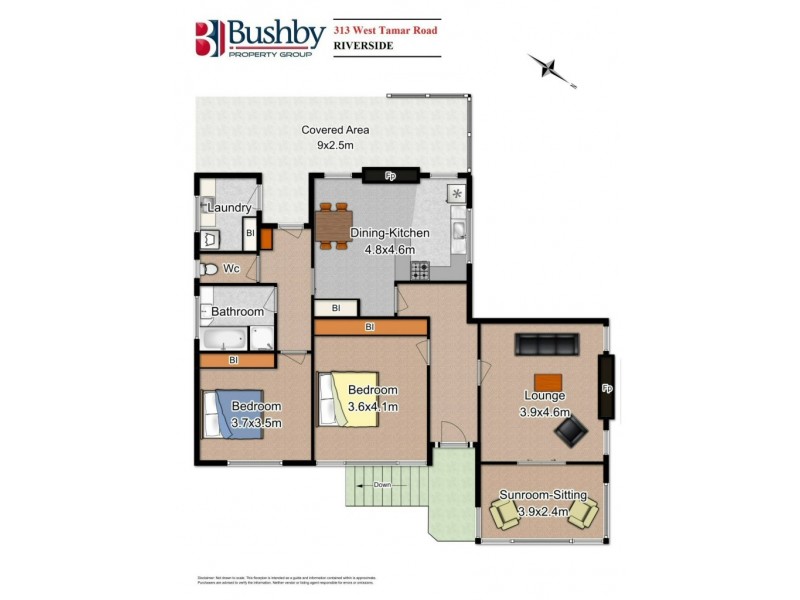 313 West Tamar Road, Riverside TAS 7250 Floorplan