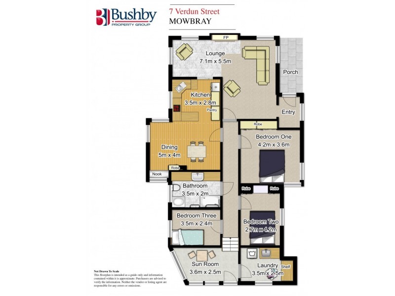 7 Verdun Street, Mowbray TAS 7248 Floorplan