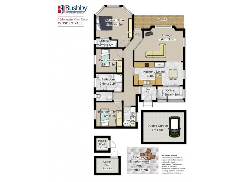 7 Mountain View Court, Prospect Vale TAS 7250 Floorplan