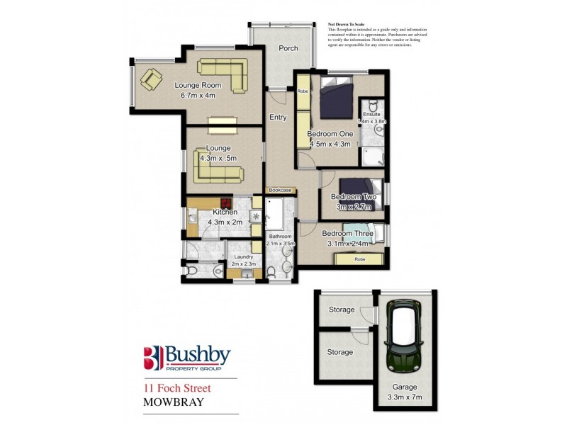 11 Foch Street, Mowbray TAS 7248 Floorplan