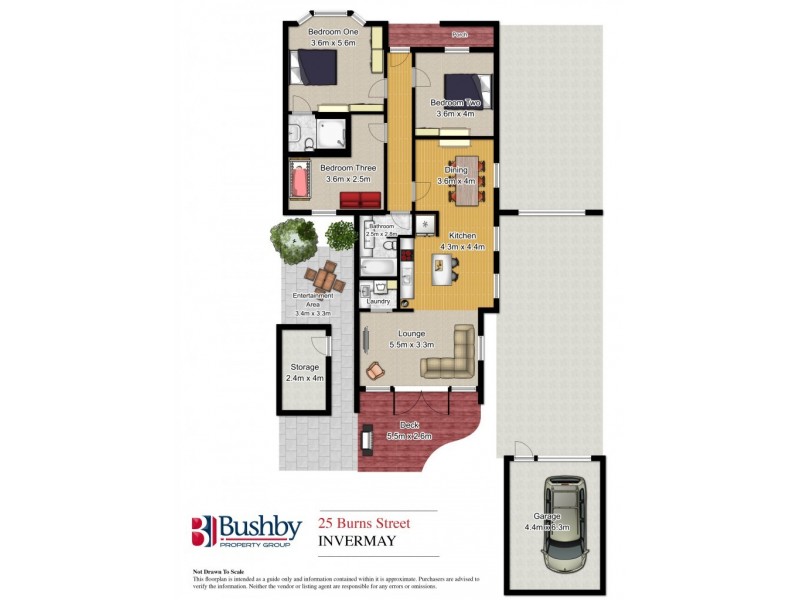 25 Burns Street, Invermay TAS 7248 Floorplan