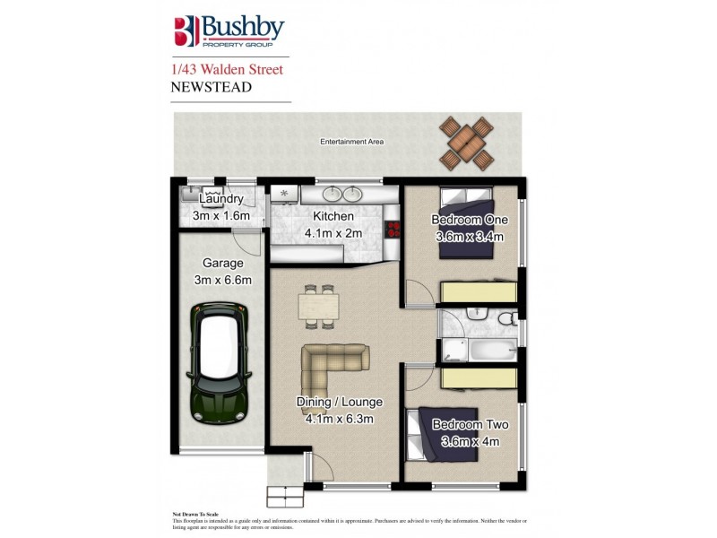 1/43 Walden Street, Newstead TAS 7250 Floorplan