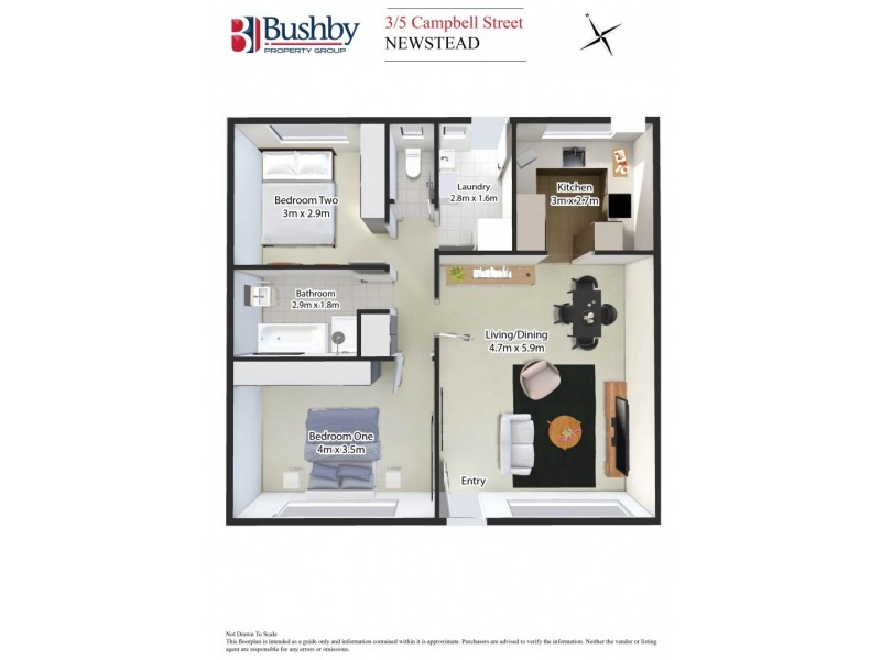 3/5 Campbell Street, Newstead TAS 7250 Floorplan