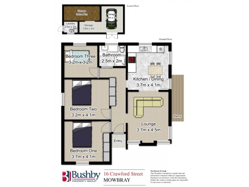 16 Crawford Street, Mowbray TAS 7248 Floorplan