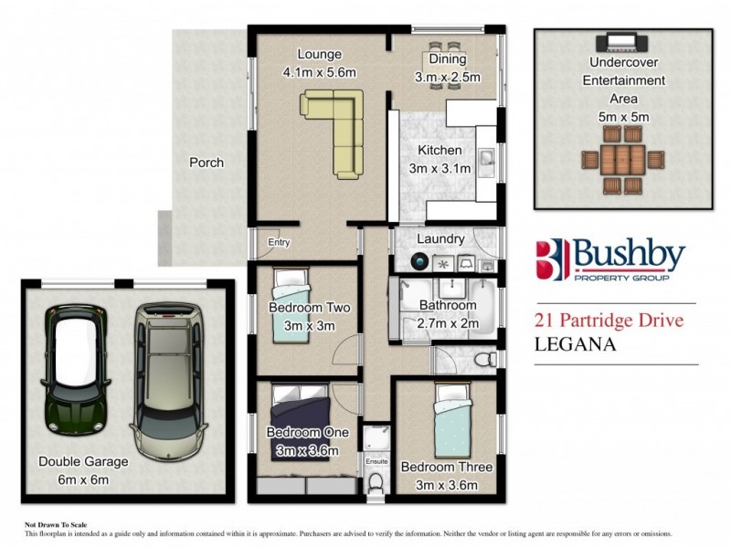 21 Partridge Drive, Legana TAS 7277 Floorplan