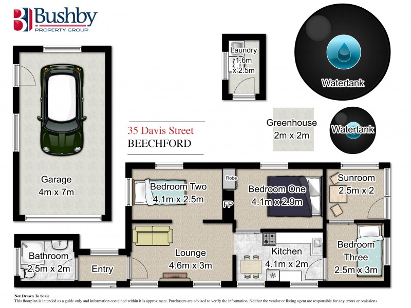 35 Davis Street, Beechford TAS 7252 Floorplan