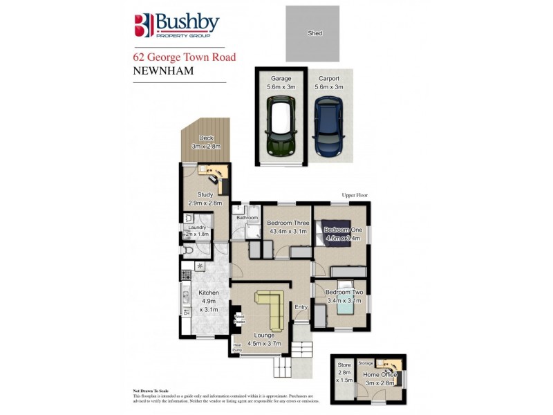 62 George Town Road, Newnham TAS 7248 Floorplan