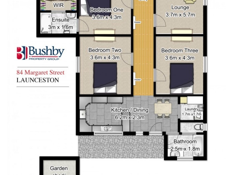 84 Margaret Street, Launceston TAS 7250 Floorplan