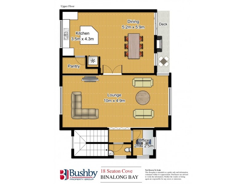 18 Seaton Cove Road, Binalong Bay TAS 7216 Floorplan