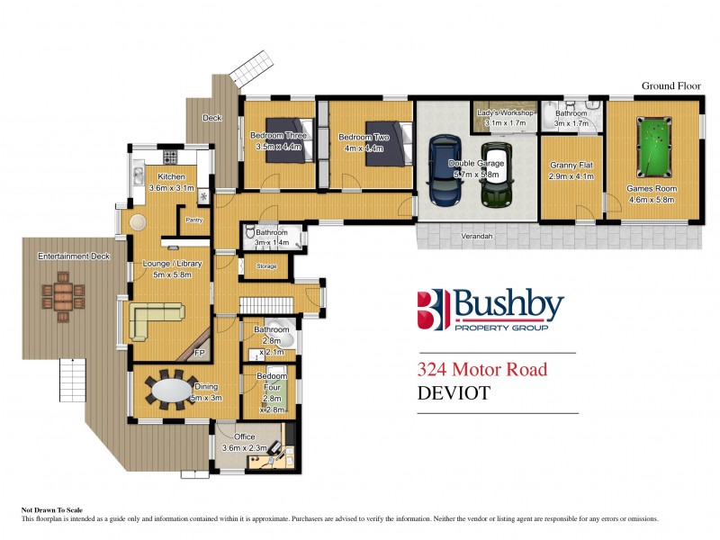 324 Motor Road, Deviot TAS 7275 Floorplan