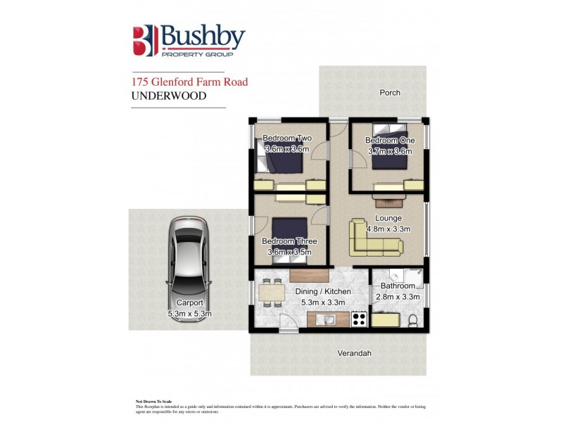 175 Glenford Farm Road, Underwood TAS 7268 Floorplan