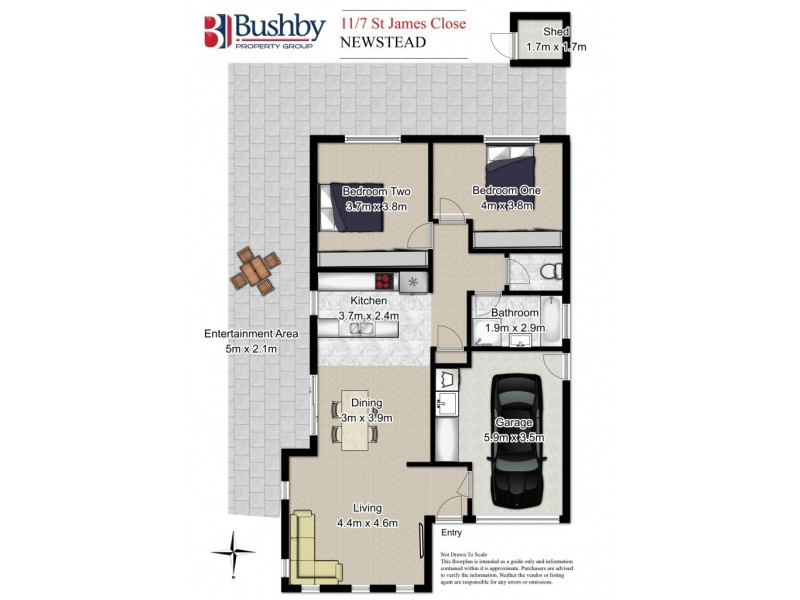 11/7 St James Close, Newstead TAS 7250 Floorplan
