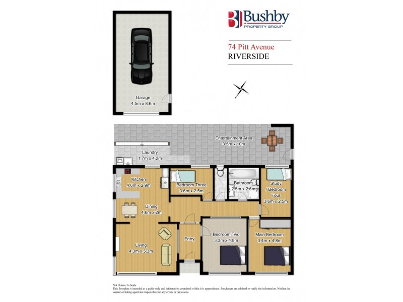 74 Pitt Avenue, Riverside TAS 7250 Floorplan