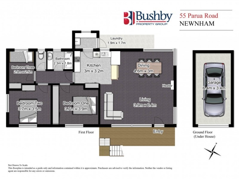 55 Parua Road, Newnham TAS 7248 Floorplan