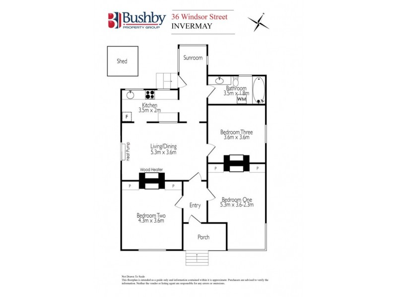 36 Windsor Street, Invermay TAS 7248 Floorplan