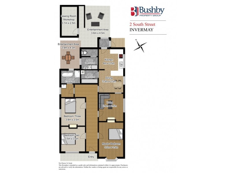 2 South Street, Invermay TAS 7248 Floorplan