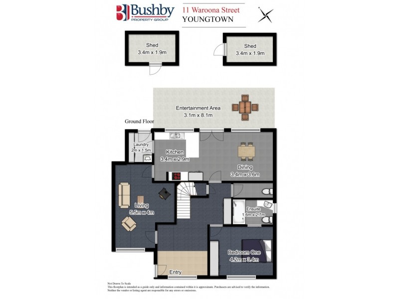 11 Waroona Street, Youngtown TAS 7249 Floorplan