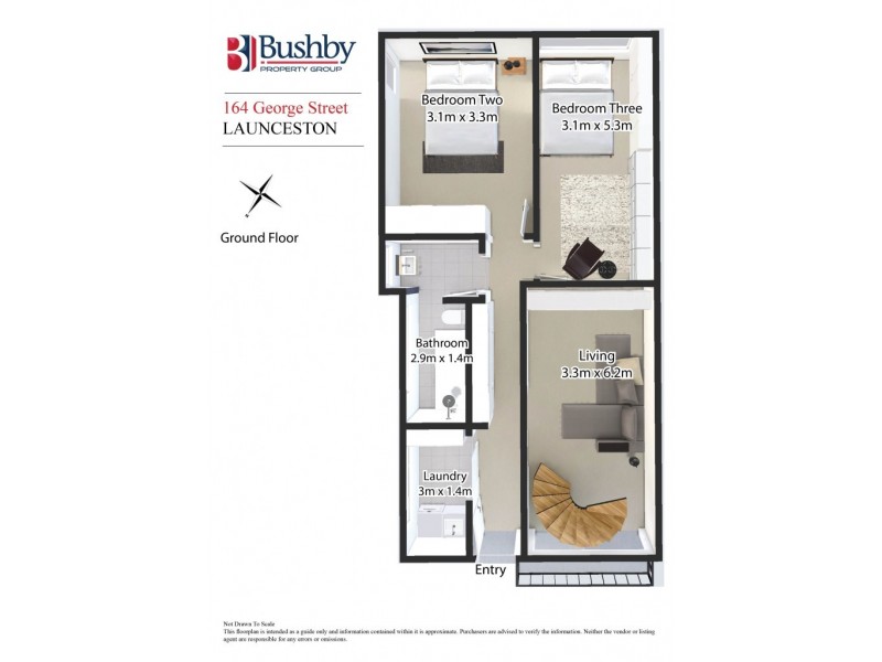 164-166 George Street, Launceston TAS 7250 Floorplan