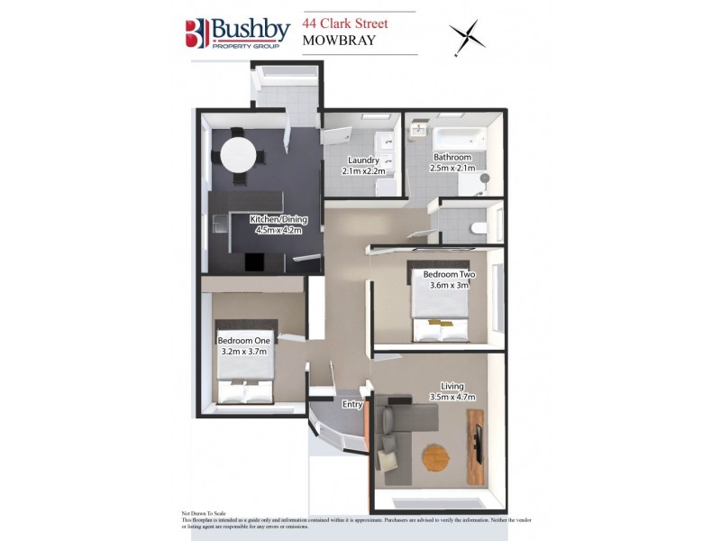 44 Clark Street, Mowbray TAS 7248 Floorplan
