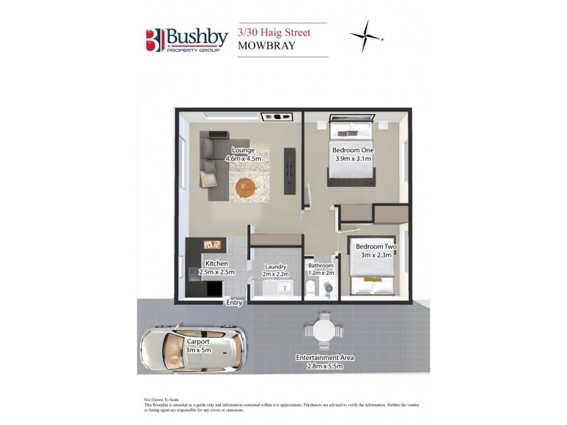 3/30 Haig Street, Mowbray TAS 7248 Floorplan