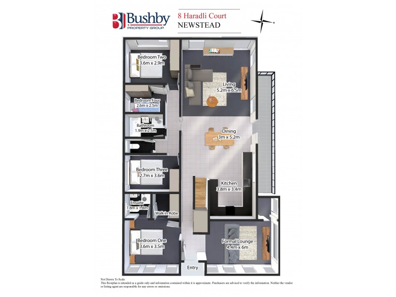 8 Haradli Court, Newstead TAS 7250 Floorplan