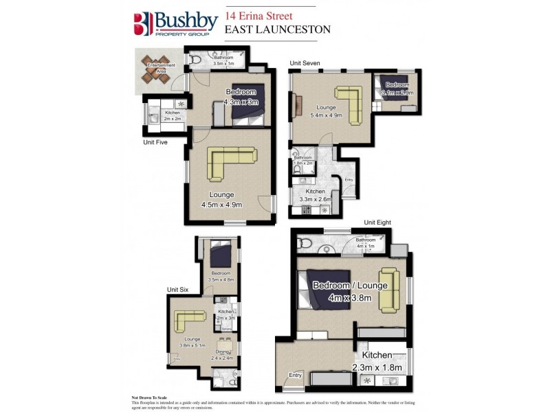 8/14 Erina Street, East Launceston TAS 7250 Floorplan
