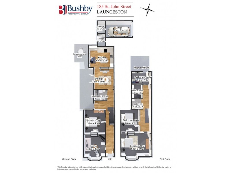 185 St John Street, Launceston TAS 7250 Floorplan