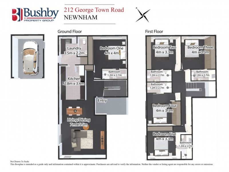 212 George Town Road, Newnham TAS 7248 Floorplan