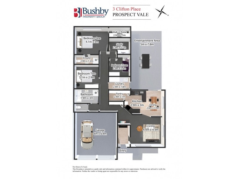 3 Clifton Place, Prospect Vale TAS 7250 Floorplan