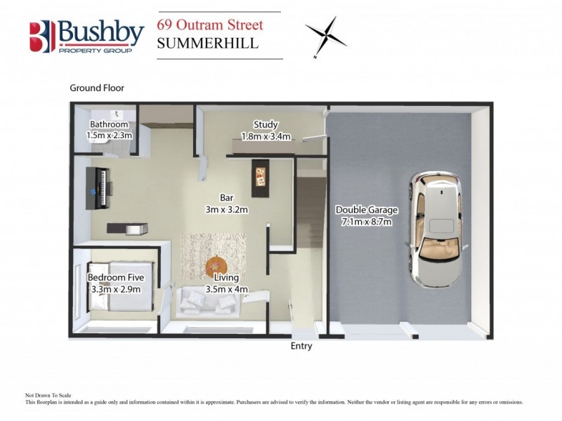 69 Outram Street, Summerhill TAS 7250 Floorplan