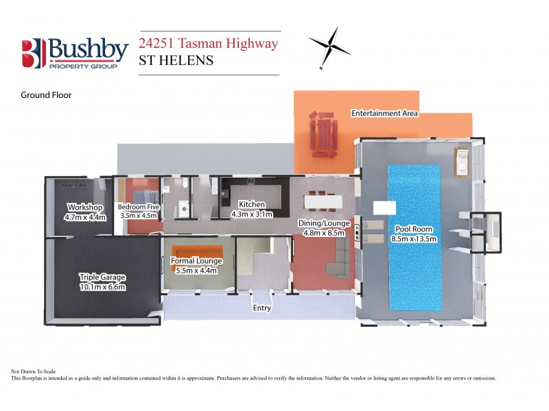 24251 Tasman Highway, St Helens TAS 7216 Floorplan